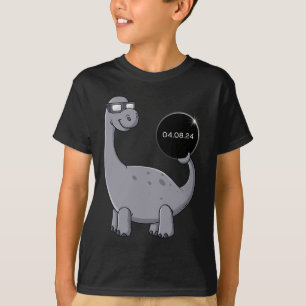 Solar Eclipse Dino 04.08.2024 Fun Kleinkind Boys G T-Shirt