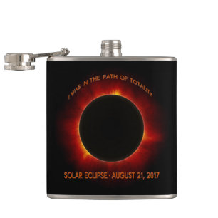 Solar-Eclipse Flachmann