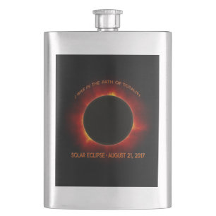 Solar-Eclipse Flachmann