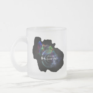 Solar Eclipse Fraktal Art Spacescape Mattglastasse
