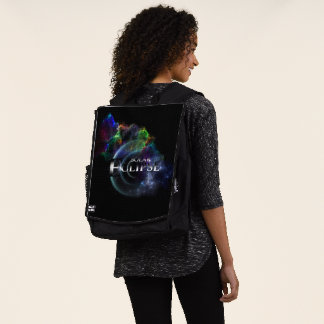 Solar Eclipse Fraktal Art Spacescape Rucksack