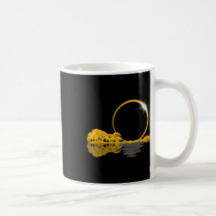 Solar Eclipse Gitarre Nature Moon Retro Stil Guita Kaffeetasse