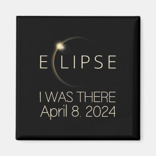 Solar Eclipse I war dort 8. April 2024 Gesamtsolar Magnet