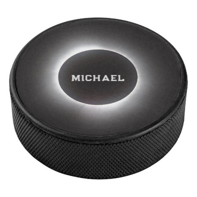 Solar-Eclipse insgesamt Eishockey Puck (3/4)