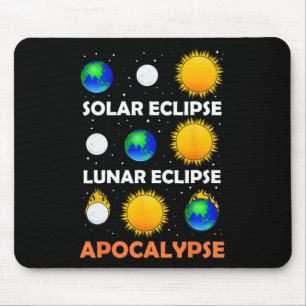 Solar Eclipse Lunar Science Teacher Space Eclipse Mousepad