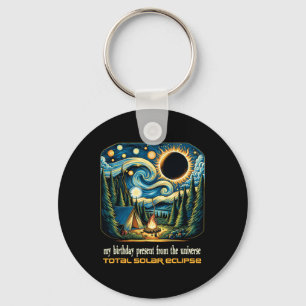 Solar Eclipse meine Geburtstagspräsenz von der Uni Schlüsselanhänger