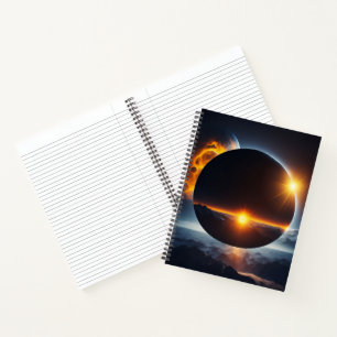 Solar Eclipse Notebook Notizbuch