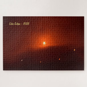 Solar Eclipse over Somerset, 2015.