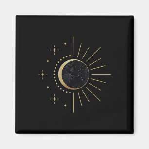 Solar-Eclipse-Pfad 2024 Totality Total Solar (2 Magnet