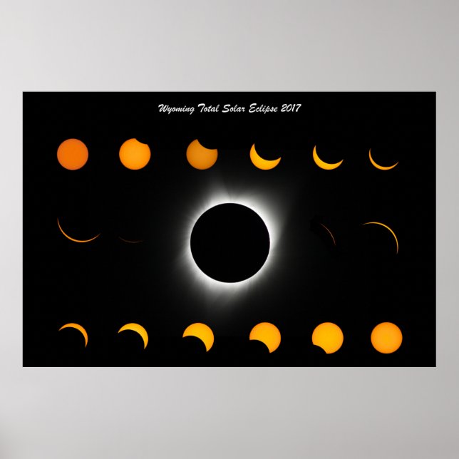 Solar-Eclipse-Poster 2017 insgesamt Poster (Vorne)