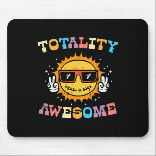 Solar Eclipse Sun Totality Phantastisch 04,08 2024 Mousepad