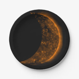 Solar Eclipse Transit Pappteller