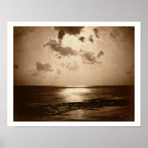 Solar Effect - Ocean, 1857 (Albumen-Druck aus eine Poster