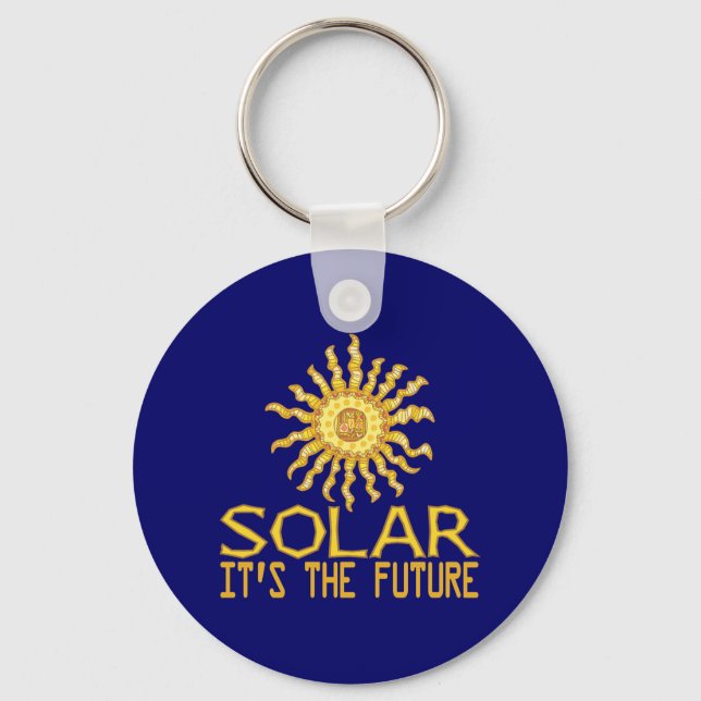 Solar Energy Future Schlüsselanhänger (Vorderseite)