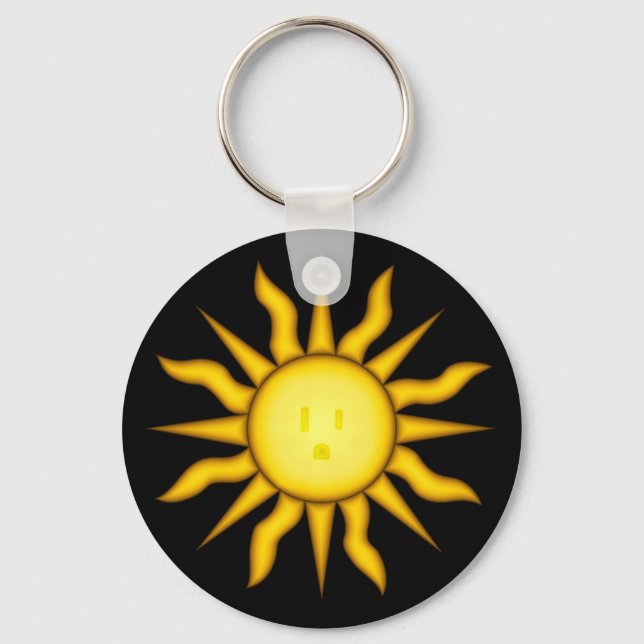 Solar Energy Keychain Schlüsselanhänger (Vorderseite)