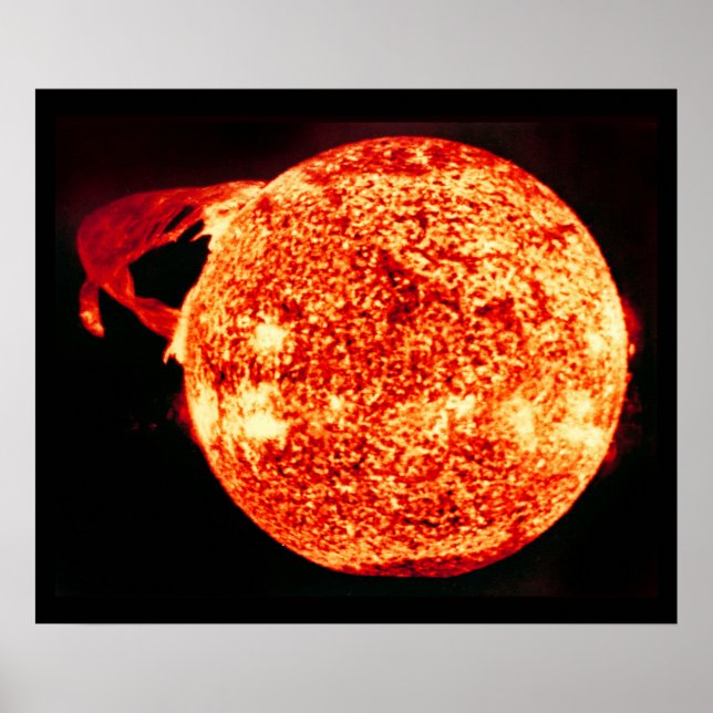 Solar Flare - Foto aus Skylab Poster (Vorne)