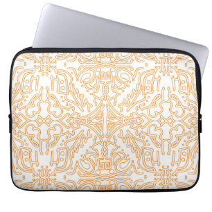 Solar Flare Gold Damask Handyhülle / iPad-Hülle Laptopschutzhülle