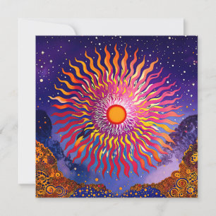 "Solar flüstert in den Himmel" Die Sonne