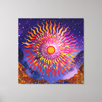 "Solar flüstert in den Himmel" Die Sonne