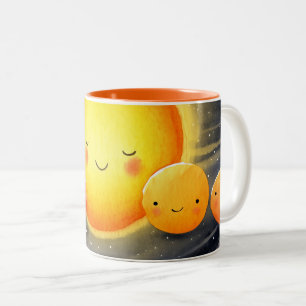 Solar Friends Zwei-Tone-Tasse Zweifarbige Tasse