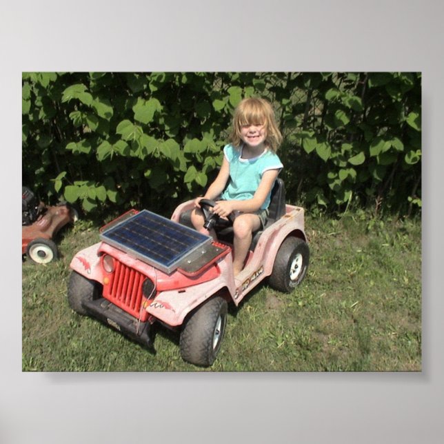 Solar Jeep Poster (Vorne)