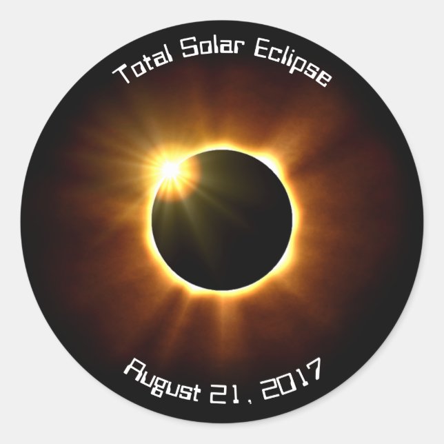 Solar-Klipse insgesamt - Aufkleber (Vorderseite)