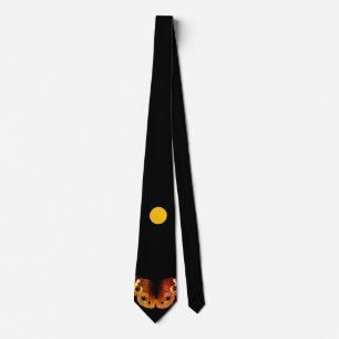 Solar Moth Bohemisch Novelty Künstlerisches Party Krawatte