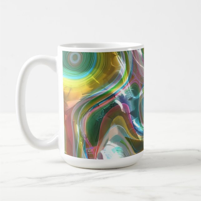 Solar Opal Fluid Fantasy Kaffeetasse (Links)