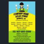 Solar Panel Light Bulb Services Company Flyer<br><div class="desc">Personalisieren und anpassen Sie diese eindrucksvolle Solarzelle (Power Waschen) berufliche Türhänger-Design, um die Bedürfnisse Ihres Unternehmens/Ihrer Firma zu Anzug. Diese Solarzellenvorlage zeigt ein Bild von den Solarzellenservice-Technikern, die die Glühbirnen halten. Fügen Sie Ihr Logo für eine effektivere Markendarstellung hinzu. Passen Sie das Gutscheinangebot an Türhängern an, um potenzielle Kunden zu...</div>