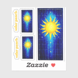 SOLAR PANELS AUFKLEBER