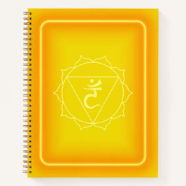 Solar Plexus Chakra Journal Notizbuch