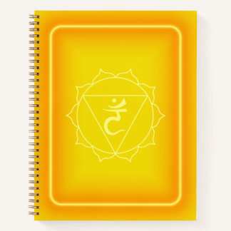 Solar Plexus Chakra Journal Notizbuch