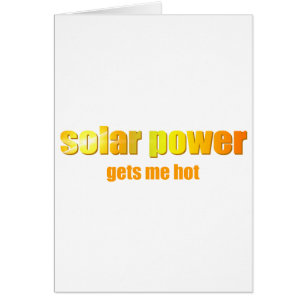 Solar Power heiß!