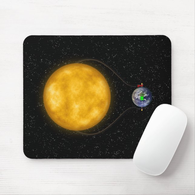 Solar-Power - Mousepad (Mit Mouse)