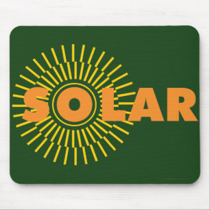 Solar Power Sun Mousepad