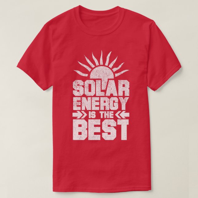 Solar-Power Sun Solar Energy 11 T-Shirt (Design vorne)