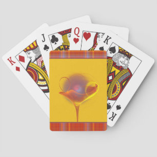 Solar Salud Fraktal Martini Spielkarten