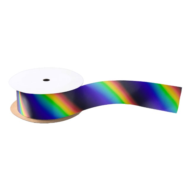 Solar-Spektrum-Diagonal Satinband (Spule)