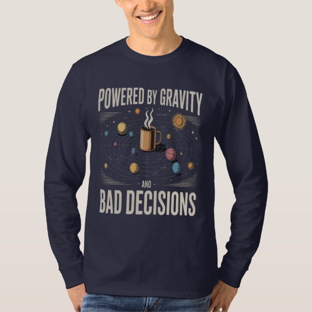 Solar System Blues T-Shirt (Vorderseite)