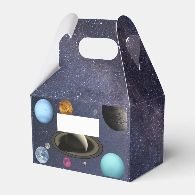 Solar system planets geschenkschachtel (Vorderseite)