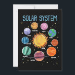 Solar System Planets Science Space Boys Girls STEM Einladung<br><div class="desc">Solar System Planets Science Space Boys Girls STEM</div>