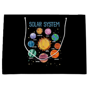 Solar System Planets Science Space Boys Girls STEM Große Geschenktüte