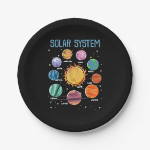 Solar System Planets Science Space Boys Girls STEM Pappteller