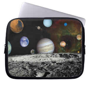 Solar System Voyager-Bilder Montage Space-Fotos Laptopschutzhülle