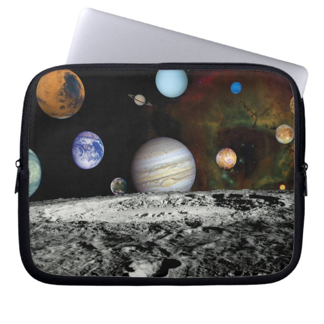 Solar System Voyager-Bilder Montage Space-Fotos Laptopschutzhülle (Vorderseite)