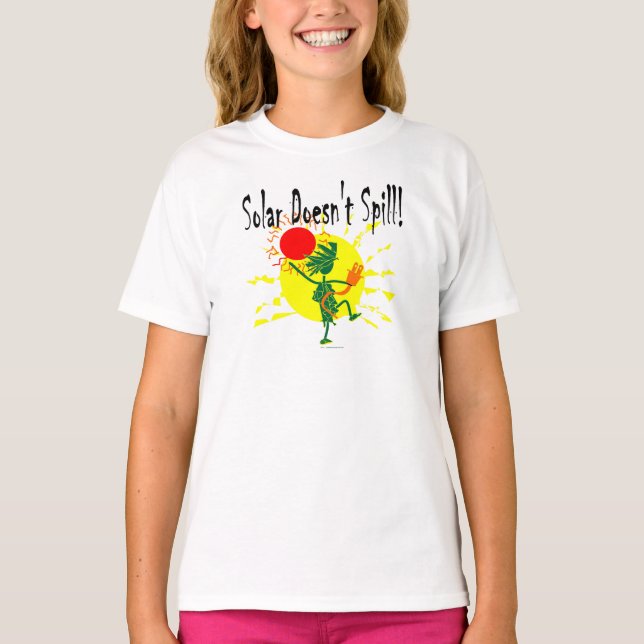 Solar verschüttet nicht T-Shirt u. mehr (Vorderseite)