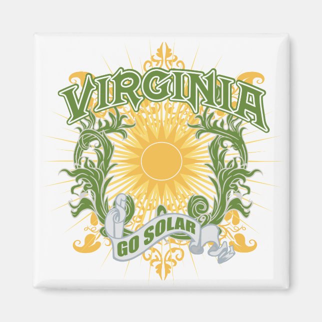 Solar Virginia Magnet (Vorne)