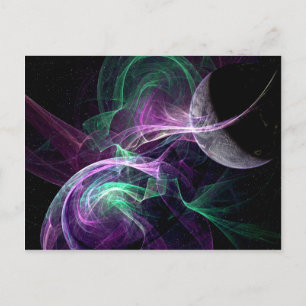 Solar Winds Embrace Postcard Postkarte