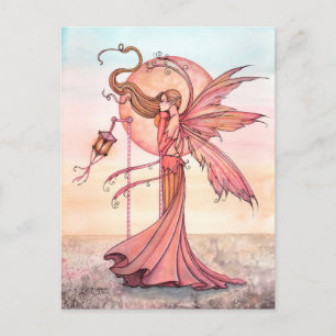 Solara Fairy Fantasy Kunst von Molly Harrison Postkarte