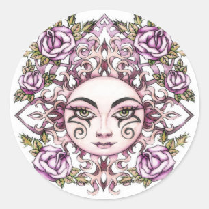 Solara Sun Goddess Sticker